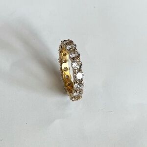 18kt Yellow Gold 3.70ct  Diamond Wedding Eternity Ring